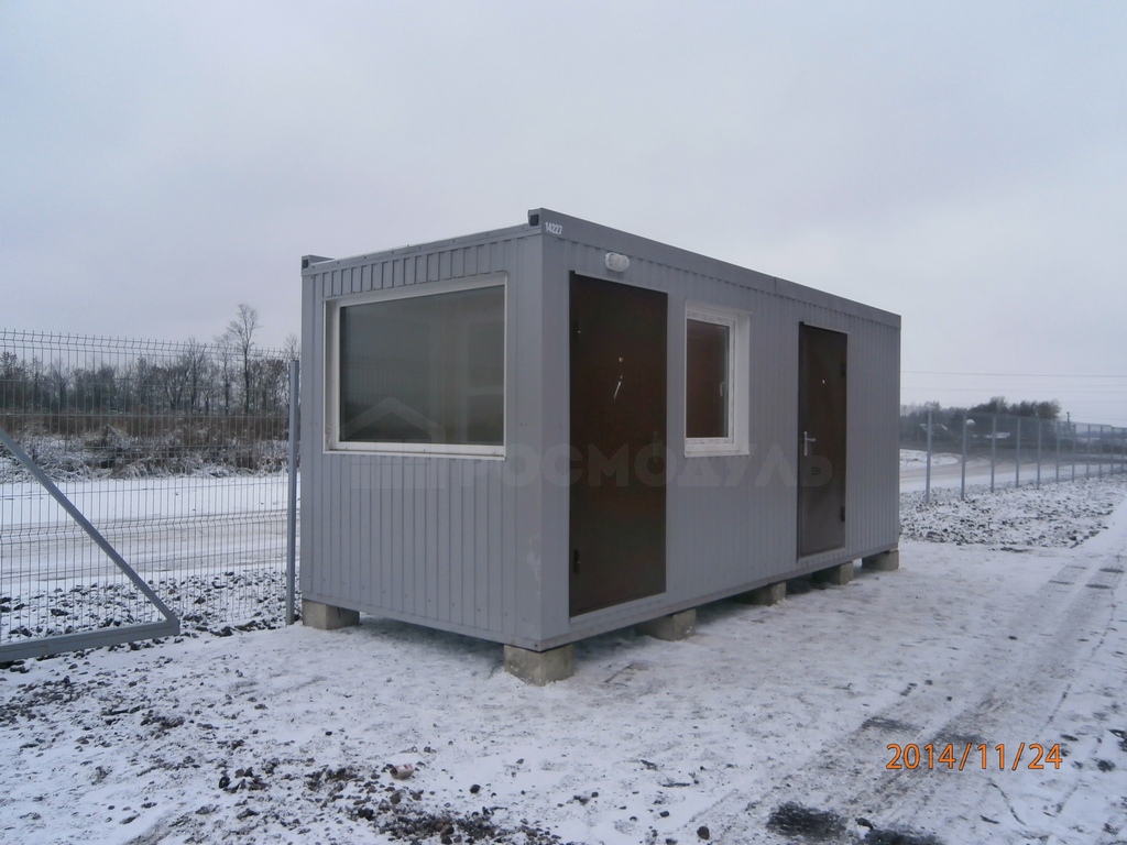 Пост охраны 6м цвет 7004.jpg Пост охраны 6м цвет 7004.jpg