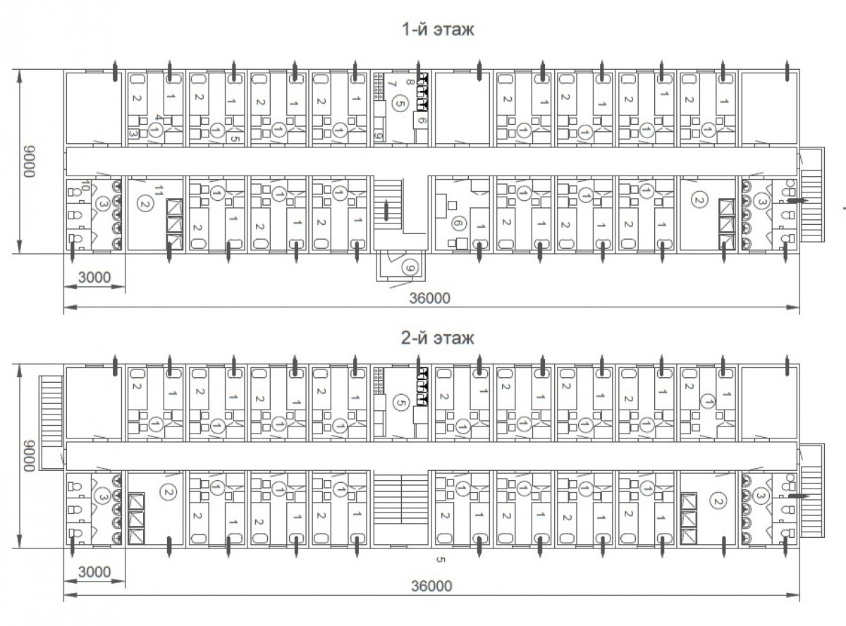 Общежитие схема. Планировка общежития коридорного типа. Типовой проект общежития коридорного типа. Планировка общежития коридорного типа планировка. Планировка общежития коридорного типа СССР.